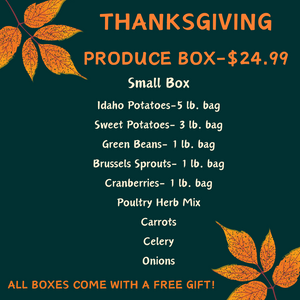 Thanksgiving Harvest Produce Box Small